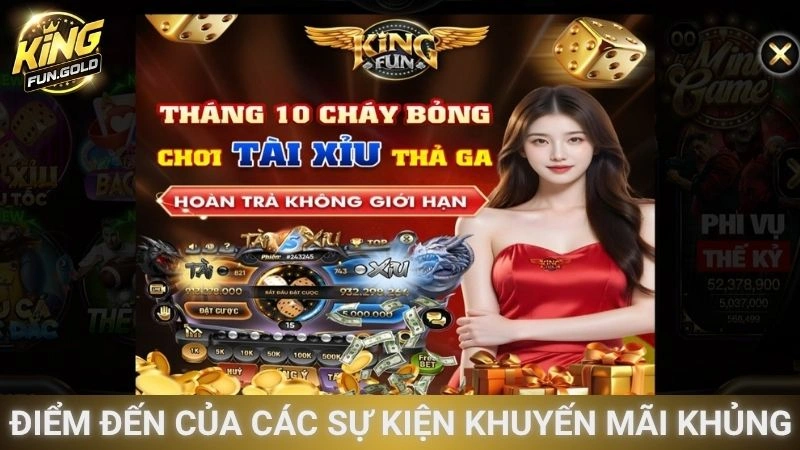 Điểm đến của các sự kiện khuyến mãi khủng